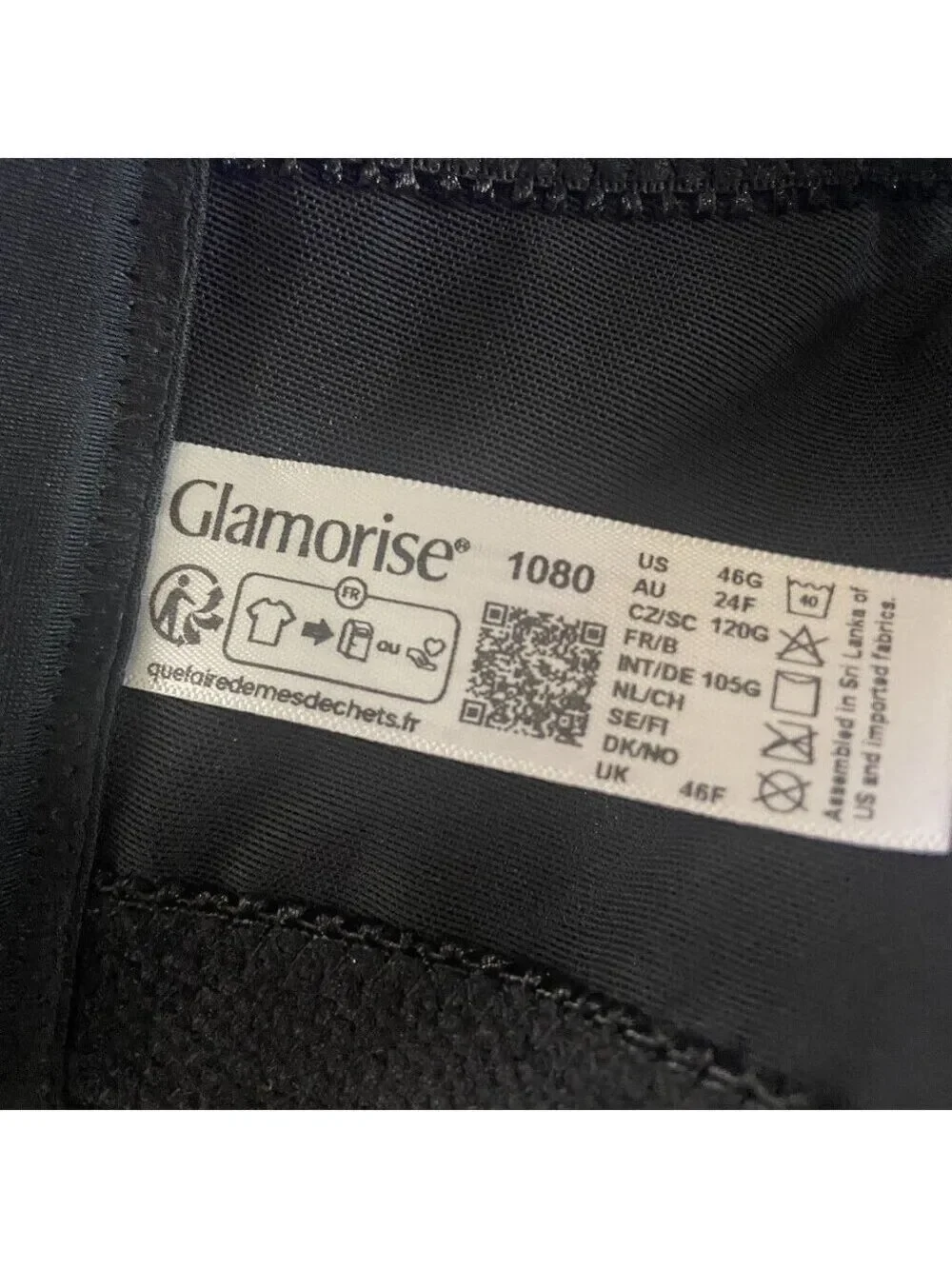 ✨ Glamorise 1080 Full Figure MagicLift Non-Padded Wirefree T-Shirt Bra 46G NWOT